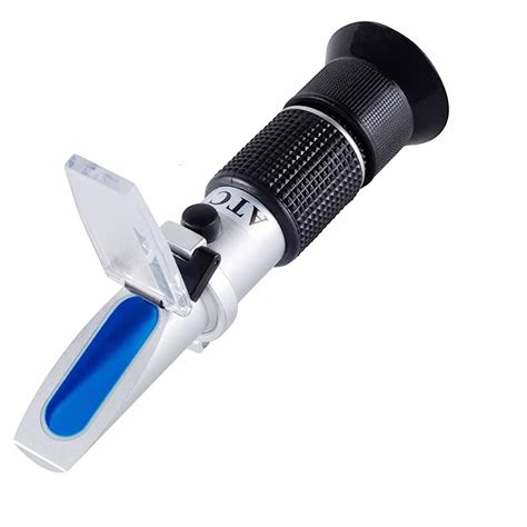 ZORBES® Refractometer for Wine Beer Brewing with ATC and 